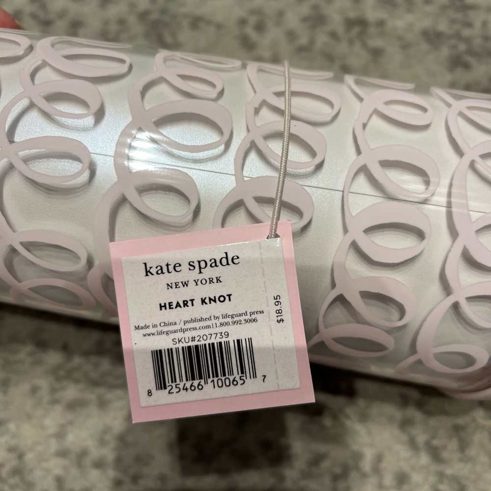 NWT kate spade new york Heart Knot Thermal Travel Mug - Picture 7 of 9